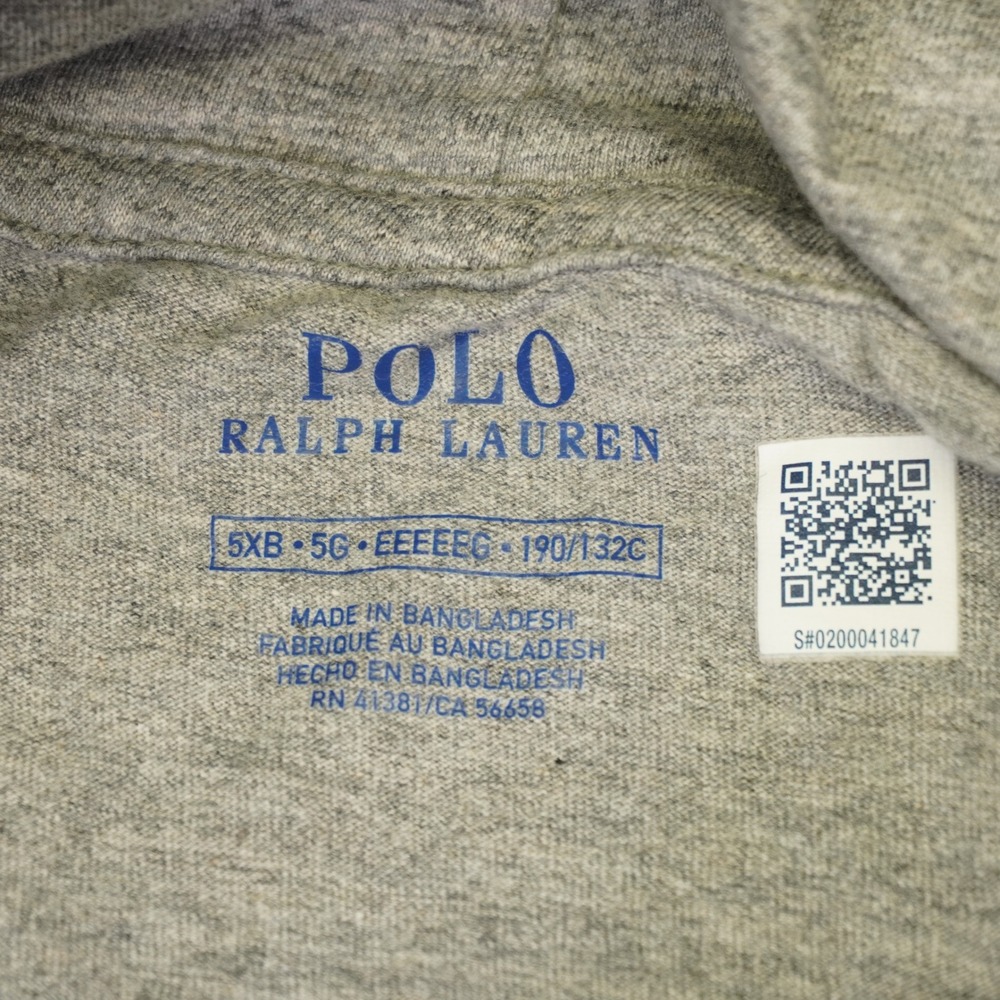 Polo Ralph Lauren Hoodie Mens 5XB Gray Pullover Lightweight Pony Sweater - Picture 7 of 9